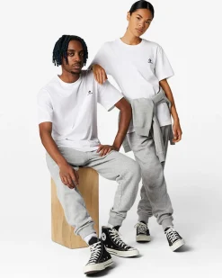 Converse Maglie E T-Shirt<Go-To Embroidered Star Chevron Standard Fit T-Shirt Bianco