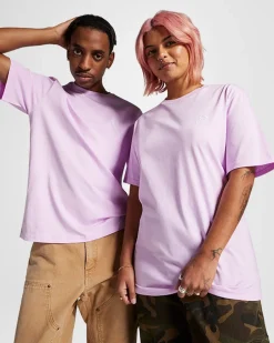 Converse Maglie E T-Shirt<Go-To Embroidered Star Chevron Standard Fit T-Shirt Lilla polvere di stelle