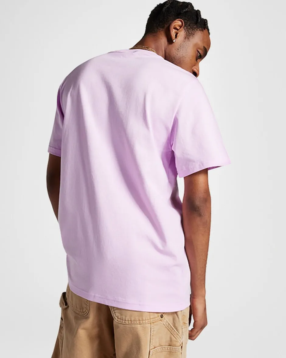Converse Maglie E T-Shirt<Go-To Embroidered Star Chevron Standard Fit T-Shirt Lilla polvere di stelle
