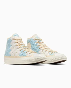 Converse Modelli Alti|Modelli Bassi<Upcycle Chuck 70 Crochet Blankets celtics