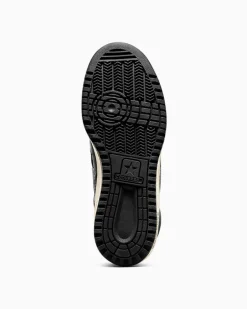 Converse Modelli Alti|Basketball<Weapon Leather Nero/Avorio naturale/Nero