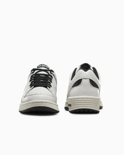 Converse Modelli Bassi|Modelli Bassi<Weapon Leather Bianco vintage/Nero