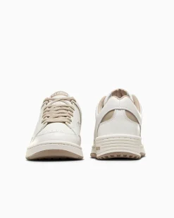 Converse Modelli Bassi|Modelli Bassi<Weapon Leather Bianco vintage/Cargo vintage