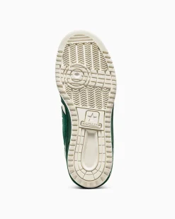 Converse Modelli Bassi|Modelli Bassi<Weapon Leather Verde invidia/Egret/Egret