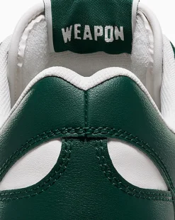 Converse Modelli Bassi|Modelli Bassi<Weapon Leather Verde invidia/Egret/Egret