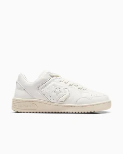 Converse Modelli Bassi|Modelli Bassi<Weapon Mono Leather Bianco vintage/Avorio naturale