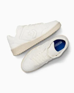 Converse Modelli Bassi|Modelli Bassi<Weapon Mono Leather Bianco vintage/Avorio naturale