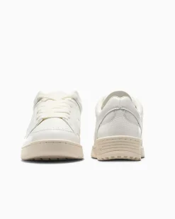Converse Modelli Bassi|Modelli Bassi<Weapon Mono Leather Bianco vintage/Avorio naturale