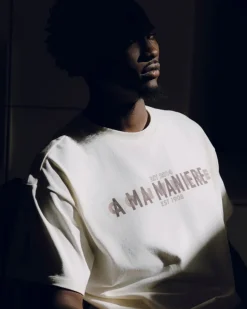 Converse Maglie E T-Shirt|Maglie E T-Shirt<x A Ma Manière Gold Standard T-Shirt Converse Egret