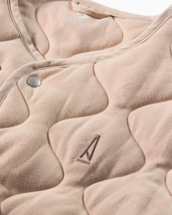 Converse Giacche E Felpe|Maglie E T-Shirt<x A Ma Manière Malden Liner Jacket Fossil Stone