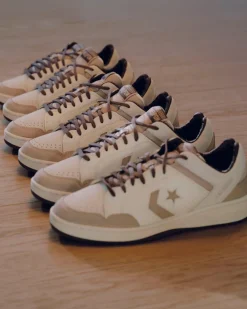 Converse Modelli Bassi<x A Ma Manière Weapon Fossil Stone/Egret/Violet Ore