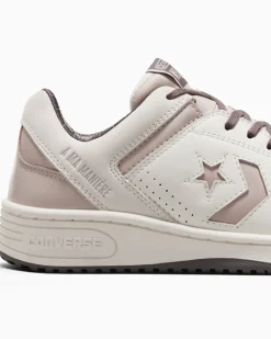 Converse Modelli Bassi<x A Ma Manière Weapon Fossil Stone/Egret/Violet Ore