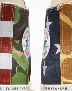 Converse Modelli Alti<x Brain Dead Chuck 70 Egret/Nero/Multi