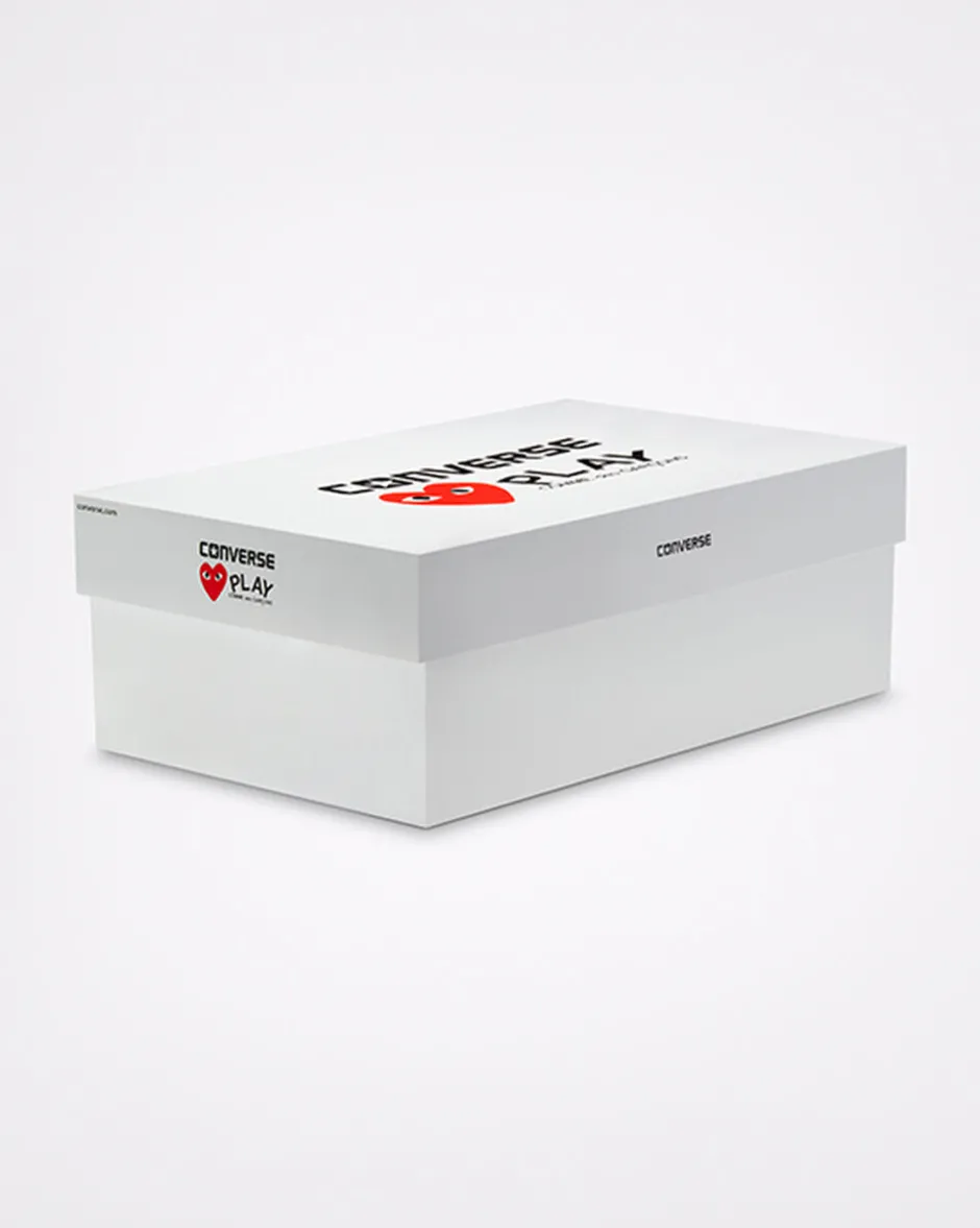 Converse Modelli Bassi|Modelli Bassi<x Comme des Garçons PLAY Chuck 70 Bianco latte/Bianco/High Risk Red