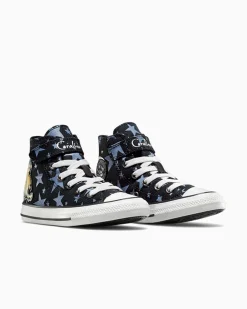 Converse Bambini (Età 4-8 Anni)|Guida Alle Misure Per Bambini<x Coraline Chuck Taylor All Star Easy On Nero/Rosa loto/Thunder Glaze