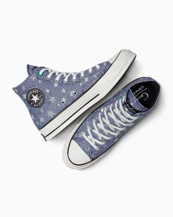 Converse Modelli Alti|Modelli Alti<x Coraline Chuck 70 Fresh Blueberry/Black