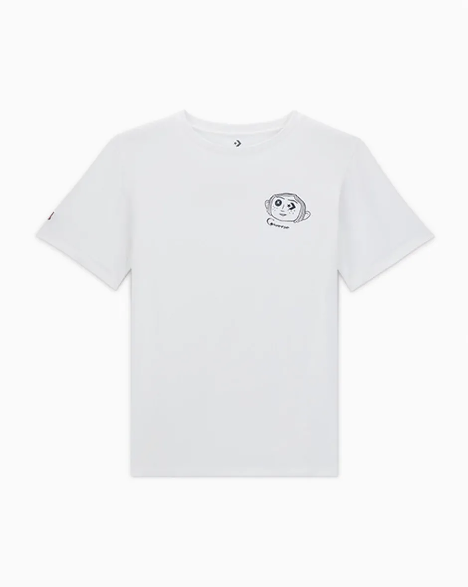 Converse Maglie E T-Shirt|Maglie E T-Shirt<x Coraline T-Shirt Bianco