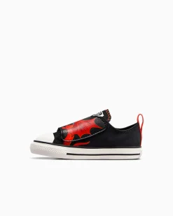 Converse Modelli Bassi|Facile Da Indossare E Togliere<x Dungeons & Dragons Chuck Taylor All Star One Strap Nero/Rosso/Bianco