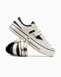 Converse Modelli Bassi|Modelli Bassi<x Feng Chen Wang 2-in-1 Chuck 70 Nero/Egret/Nero