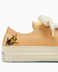 Converse Modelli Bassi<x GOLF le FLEUR* Darryl Chuck 70 Apricot Cream/Antique White