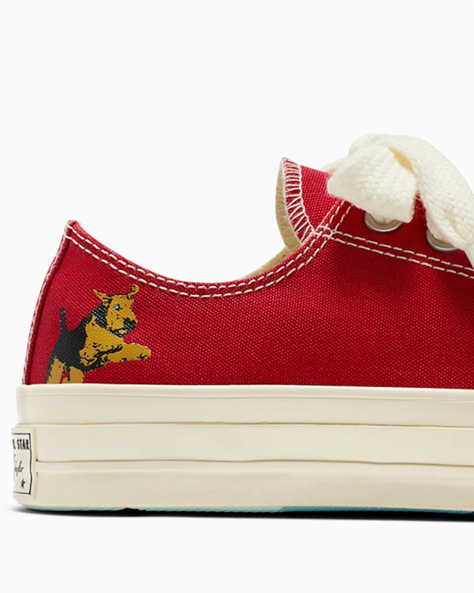 Converse Modelli Bassi<x GOLF le FLEUR* Darryl Chuck 70 Salsa/Antique White/Black