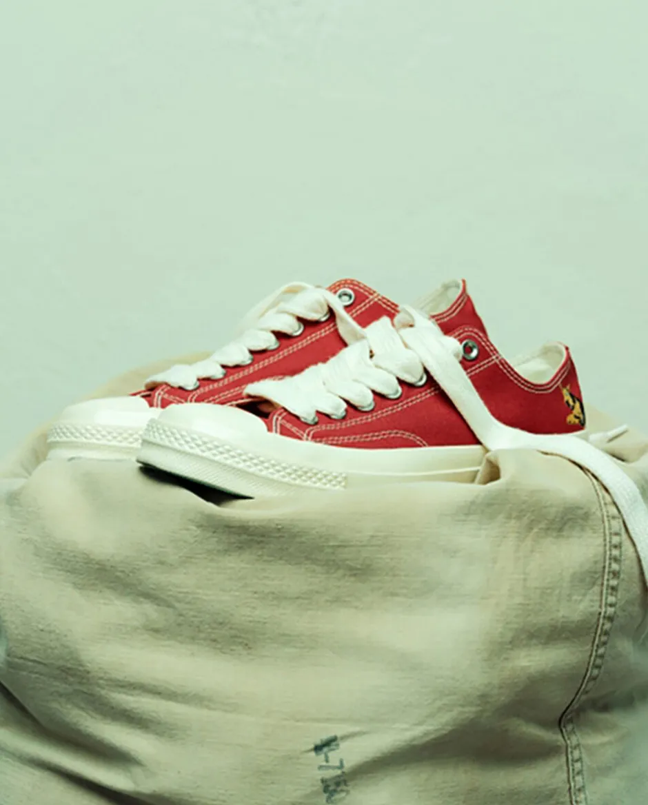 Converse Modelli Bassi<x GOLF le FLEUR* Darryl Chuck 70 Salsa/Antique White/Black