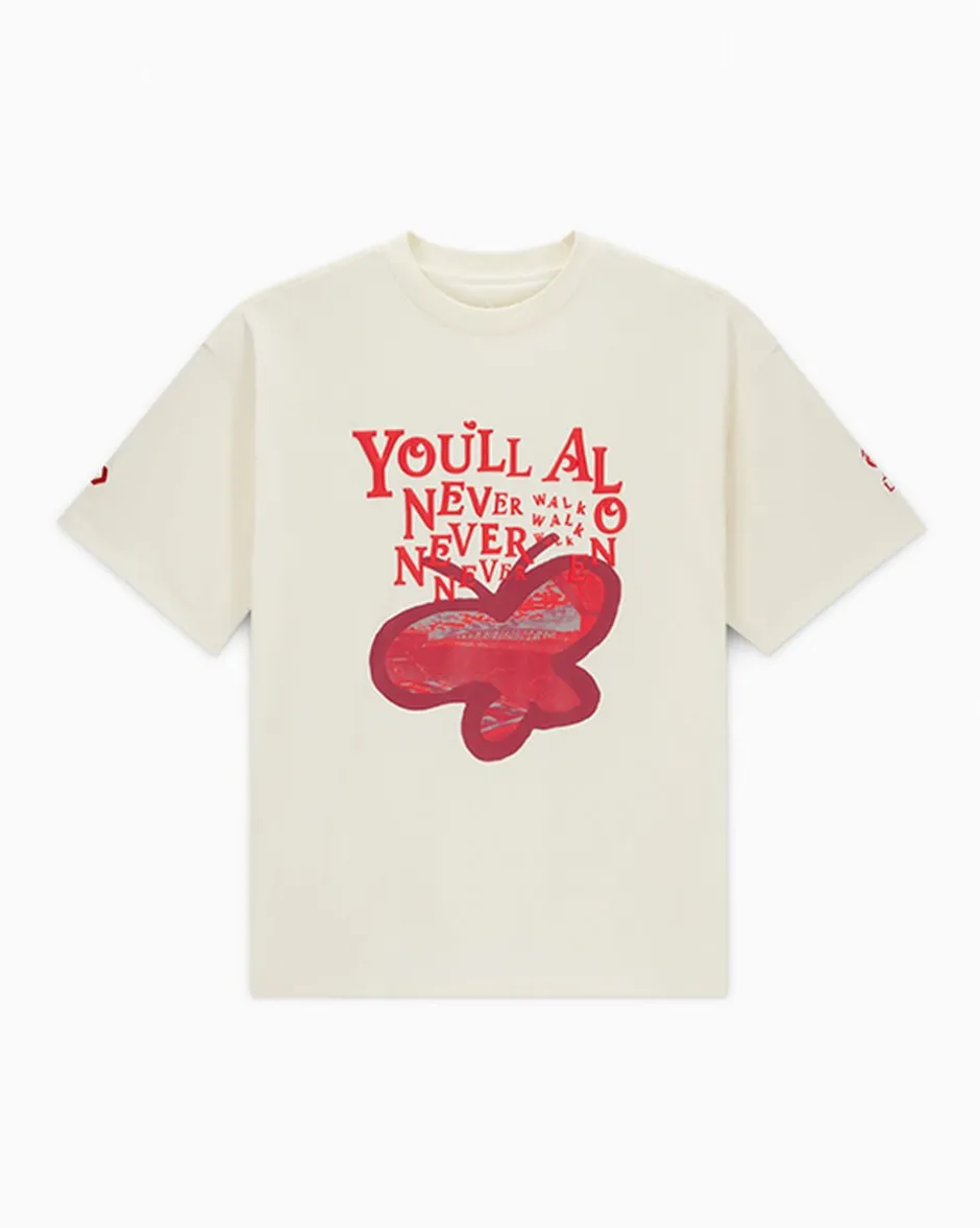 Converse Maglie E T-Shirt|Maglie E T-Shirt<x LFC Anthem T-Shirt Converse Egret