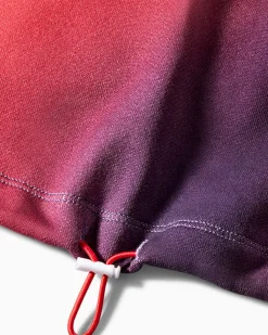 Converse Giacche E Felpe<x LFC Cropped Crew Fenicottero da giardino sfumato