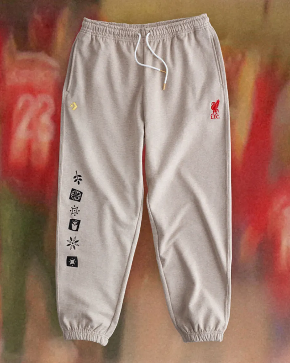 Converse Pantaloni E Shorts|Pantaloni E Shorts<x LFC Jogger Pants Melange Oat Milk