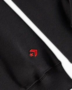 Converse Giacche E Felpe|Maglie E T-Shirt<x LFC Loose-Fit Hoodie Nero Converse