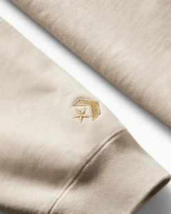 Converse Giacche E Felpe|Maglie E T-Shirt<x LFC Mock Neck Sweater Melange Oat Milk