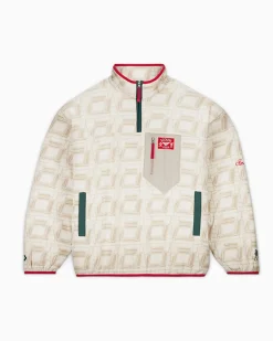 Converse Giacche E Felpe|Maglie E T-Shirt<x LFC Popover Fleece Converse Egret