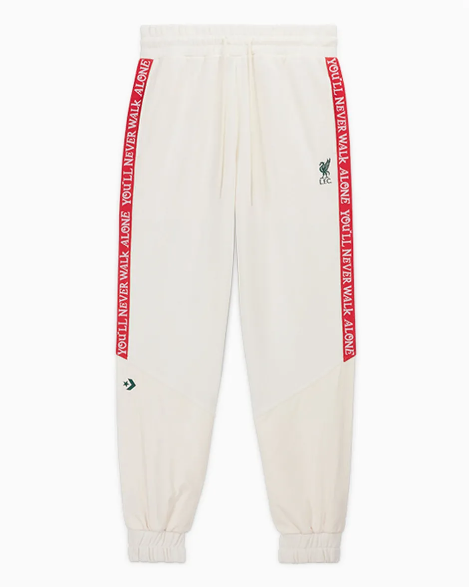 Converse Pantaloni E Shorts<x LFC Taped Jogger Converse Egret