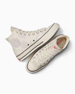 Converse Modelli Alti|Modelli Alti<x Liverpool FC Chuck 70 Egret/Verde argento/Moon Beam