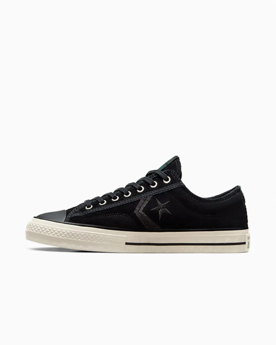Converse Modelli Bassi|Modelli Bassi<x Liverpool FC Star Player 76 Nero/Egret/Verde foresta
