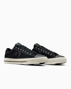 Converse Modelli Bassi|Modelli Bassi<x Liverpool FC Star Player 76 Nero/Egret/Verde foresta