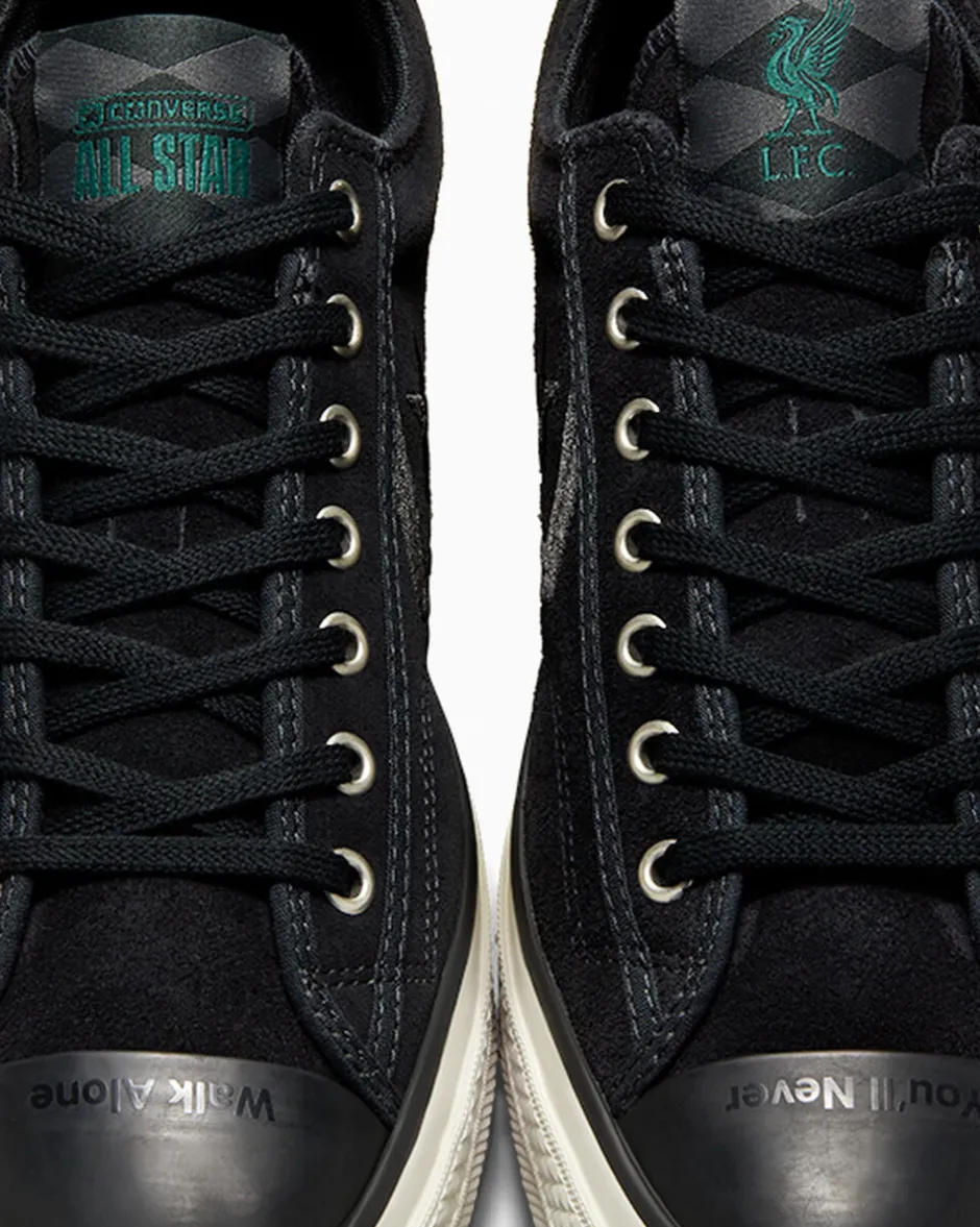 Converse Modelli Bassi|Modelli Bassi<x Liverpool FC Star Player 76 Nero/Egret/Verde foresta