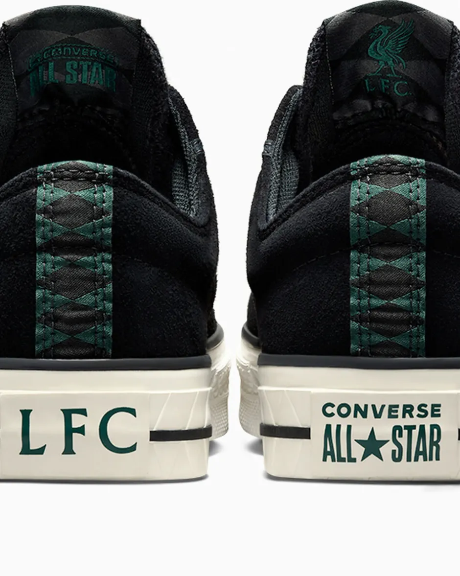 Converse Modelli Bassi|Modelli Bassi<x Liverpool FC Star Player 76 Nero/Egret/Verde foresta