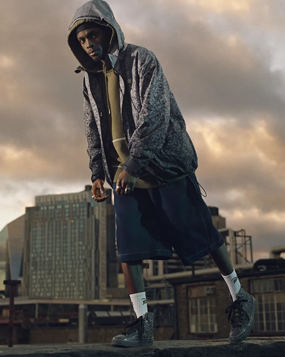 Converse Modelli Alti<x Patta Chuck 70 Marquis Nero/Grigio minerale/Rosin