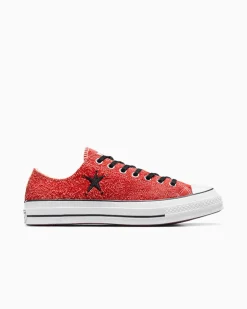 Converse Modelli Bassi<x Stüssy Chuck 70 Rosso papavero