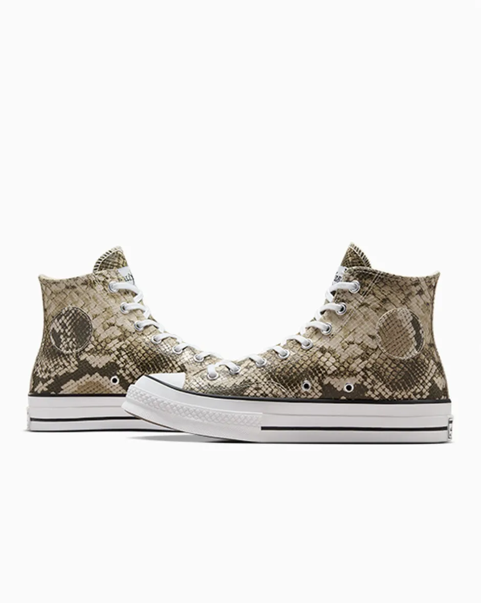 Converse Modelli Alti|Modelli Bassi<x Stüssy Chuck 70 Snakeskin darkroot