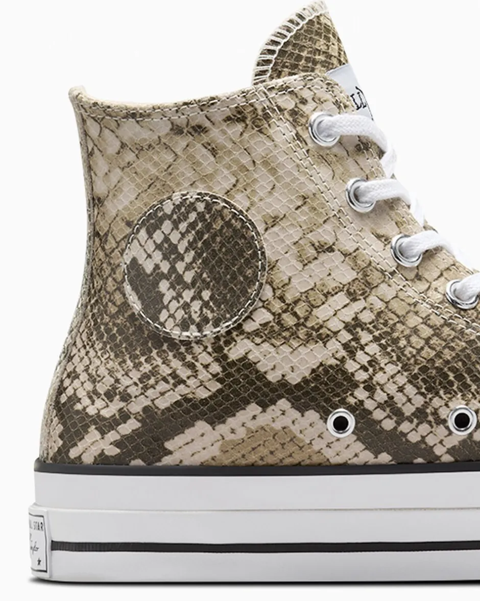 Converse Modelli Alti|Modelli Bassi<x Stüssy Chuck 70 Snakeskin darkroot