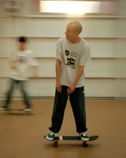 Converse Maglie E T-Shirt|Maglie E T-Shirt<x thisisneverthat Grid T-Shirt Grigio mélange rétro chiaro