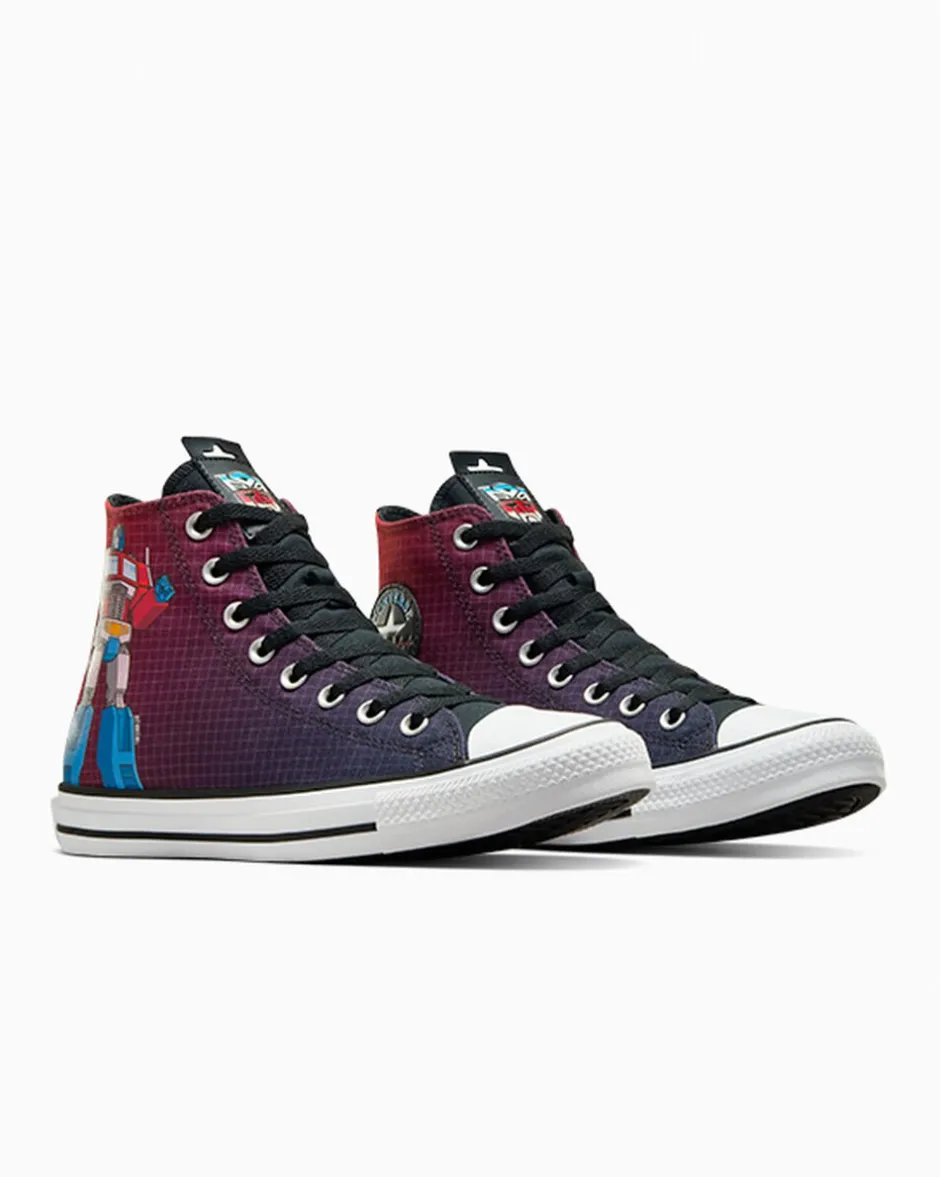 Converse Modelli Alti|Modelli Alti<x Transformers Chuck Taylor All Star Autobots Black/Fever Dream/White