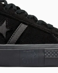 Converse Modelli Bassi<x UNDEFEATED One Star Academy Pro Nero/Nero/Egret