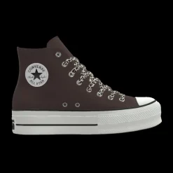 Converse Modelli Bassi|Modelli Alti<Custom Chuck Taylor All Star Lift Platform By You white hearts
