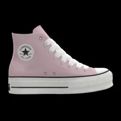 Converse Modelli Bassi|Modelli Alti<Custom Chuck Taylor All Star Lift Platform By You white hearts