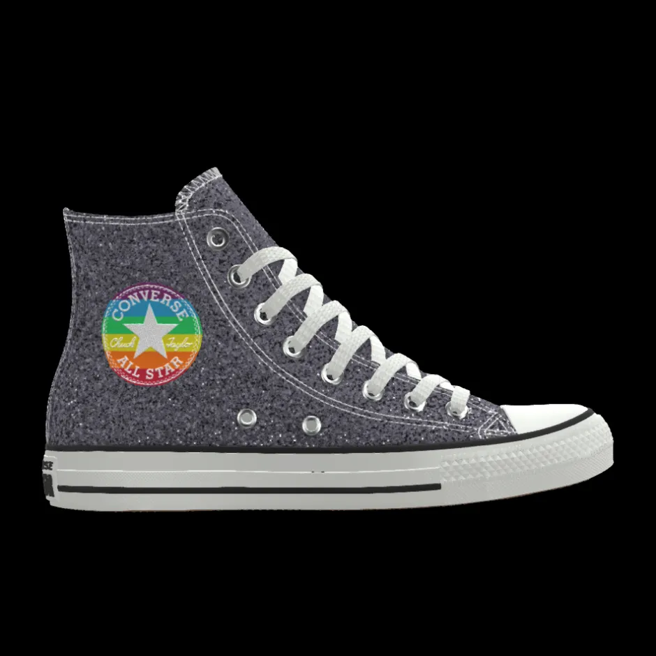 Converse Modelli Alti|Modelli Bassi<Custom Chuck Taylor All Star Glitter By You red bronze