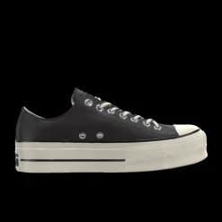 Converse Modelli Bassi|Modelli Con Platform<Custom Chuck Taylor All Star Lift Platform Leather By You champagne tan