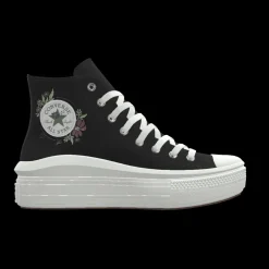 Converse Modelli Con Platform|Modelli Con Platform<Custom Chuck Taylor All Star Move Platform By You vermillion red